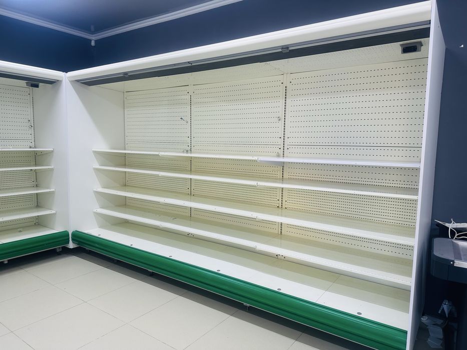 Холодильники горки для магазинов