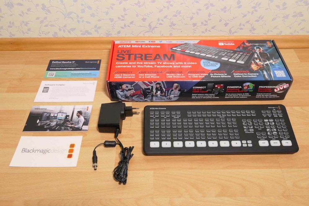 Blackmagic ATEM mini Extreme видео микшер (8 каналов)