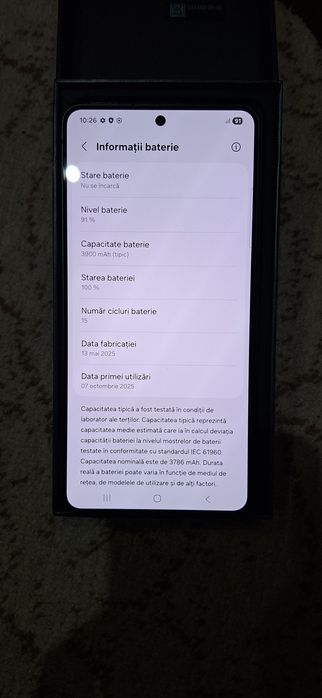 Samsung S 25 Edge 5G impecabill