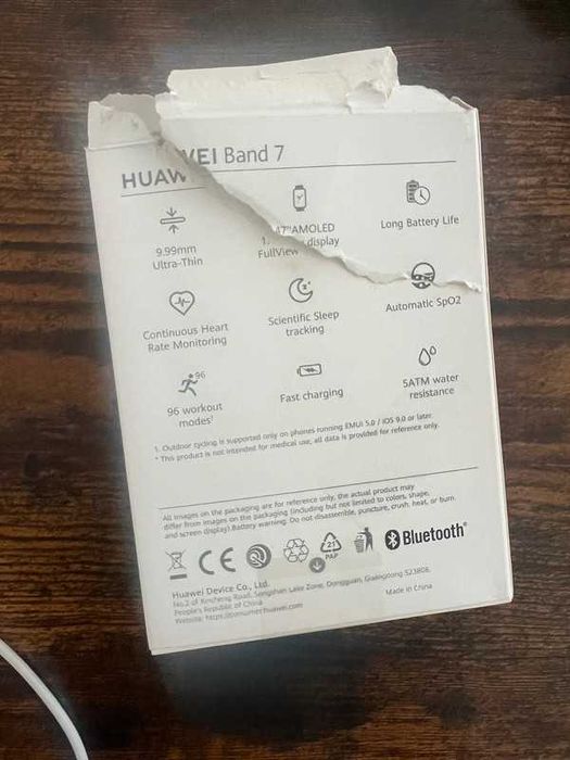 Brățară fitness Huawei Band 7, Silicone Strap, Wilderness Green