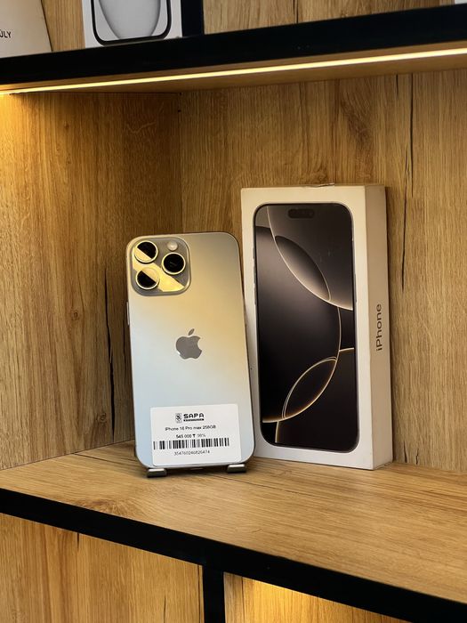 Iphone 16 Pro Max 256 gb  98%-/)