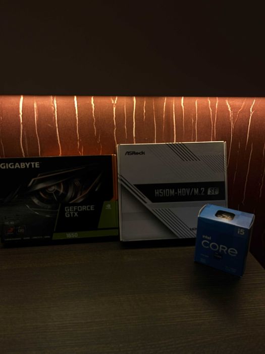 Геймърски компютър / i5-11400F / GTX 1650 + Приемам бартер за ps5
