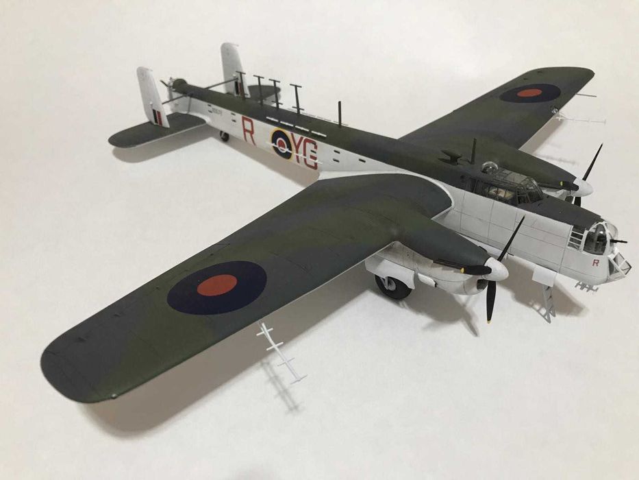 сборная модель самолёта AW-38 масштабе 1/72 Англия