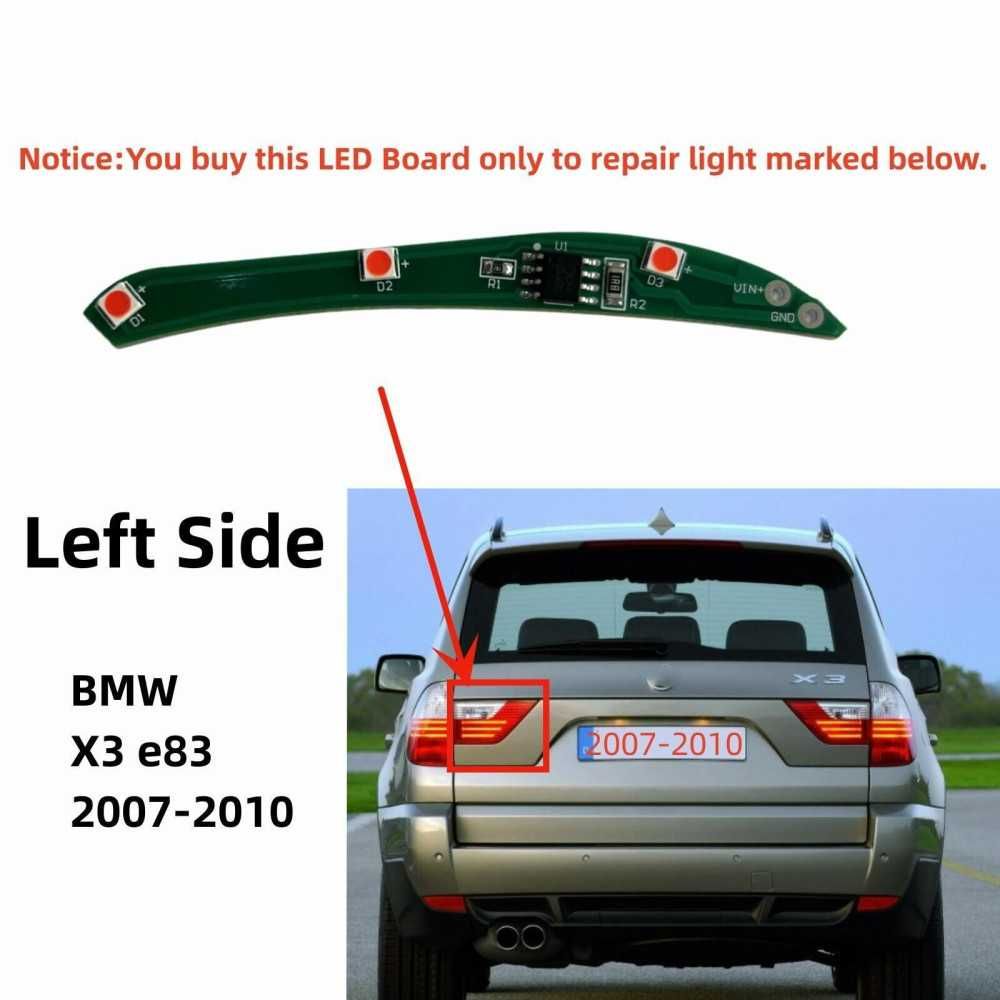 Modul LED Reparatie tripla BMW X3 E83 Facelift Interior Dr/Stg