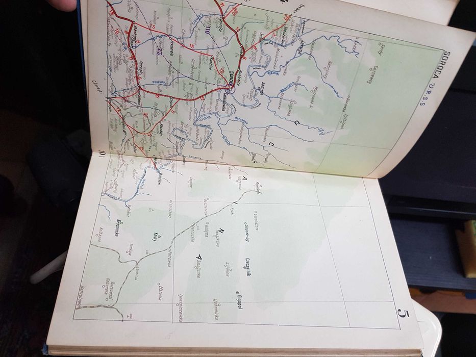 Romania in Automobil (1938) Institutul Cartografic UNIREA Brasov Harti