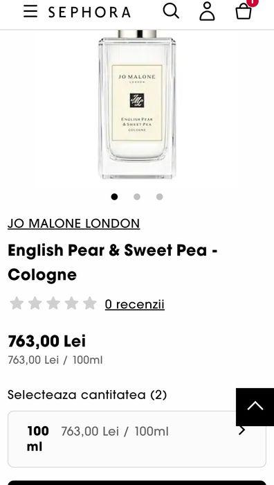 4,99 lei transport azi! Parfum Jo Malone, Nou, Original, 100 ml,cool