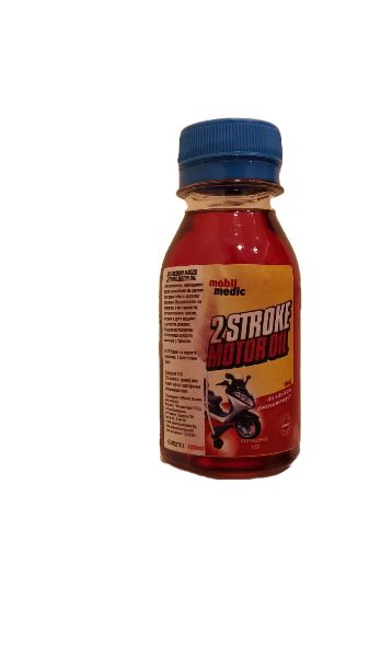 двутактово полусинтетично моторно масло, .100мл. 2t-stroke mobil ...