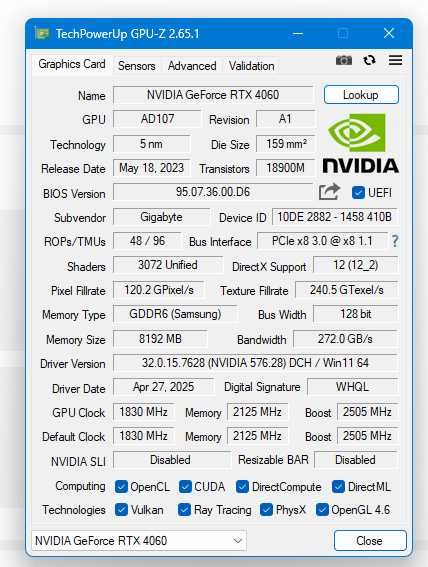 PC Gaming / Workstation – RTX 4060, Ryzen 7 5700X3D, 32GB RAM
