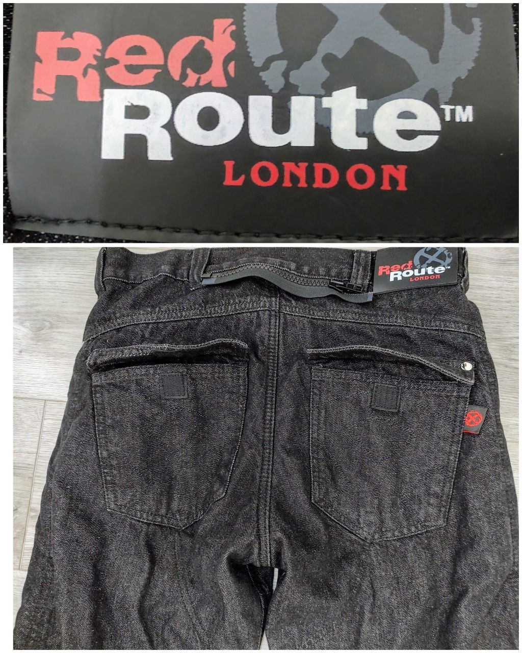 Blugi moto Kevlar, Red Route, S short