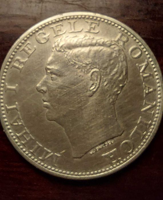 Moneda de argint România 500 de lei 1944