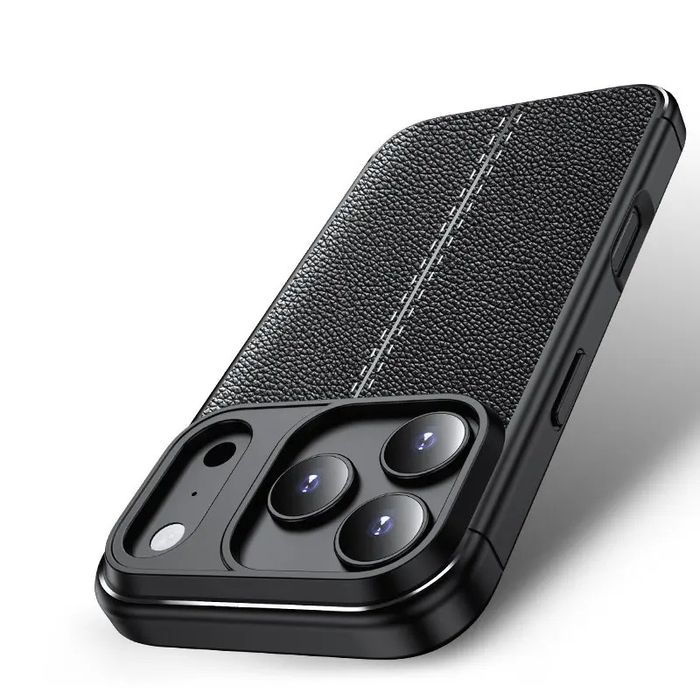 Apple iPhone 17 / 17 Air / 17 Pro / 17 Pro Max /Лукс кейс кожена шарка