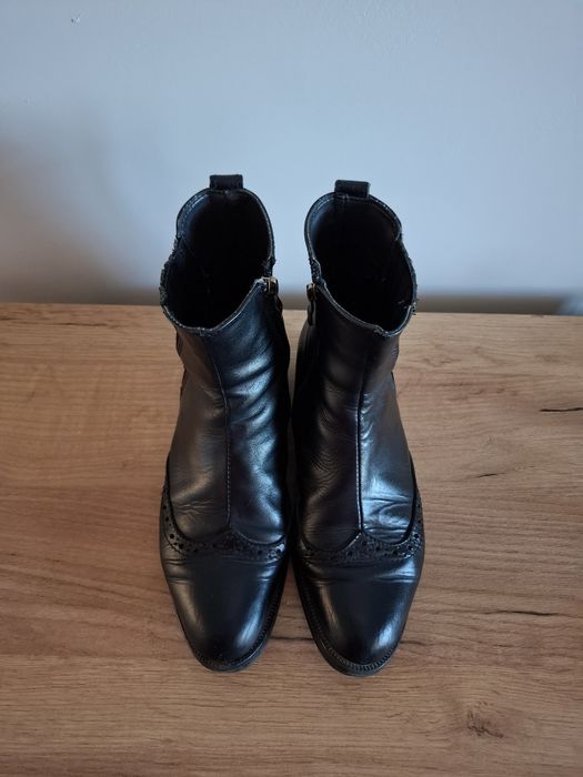 Боти естествена кожа.Номер 36