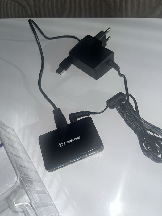 USB хъб Transcend 4 порта USB A 3.0