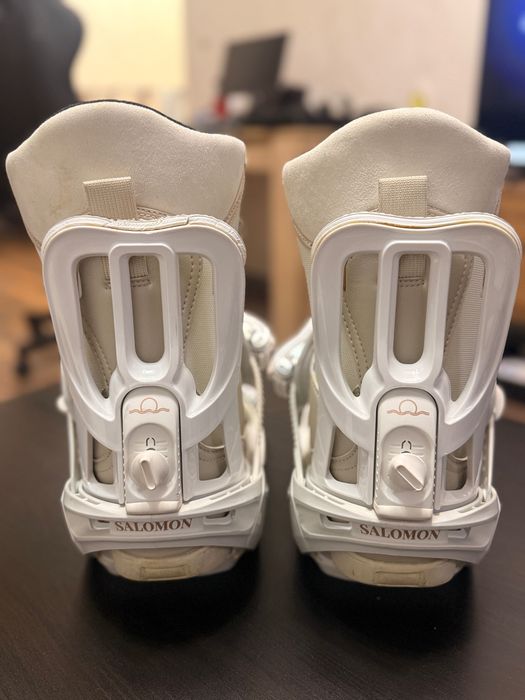 Сноуборд ботуши Vans + Bindings Salomon