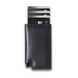 Portofel cu portcard din aluminiu, Zeevos, protectie RFID