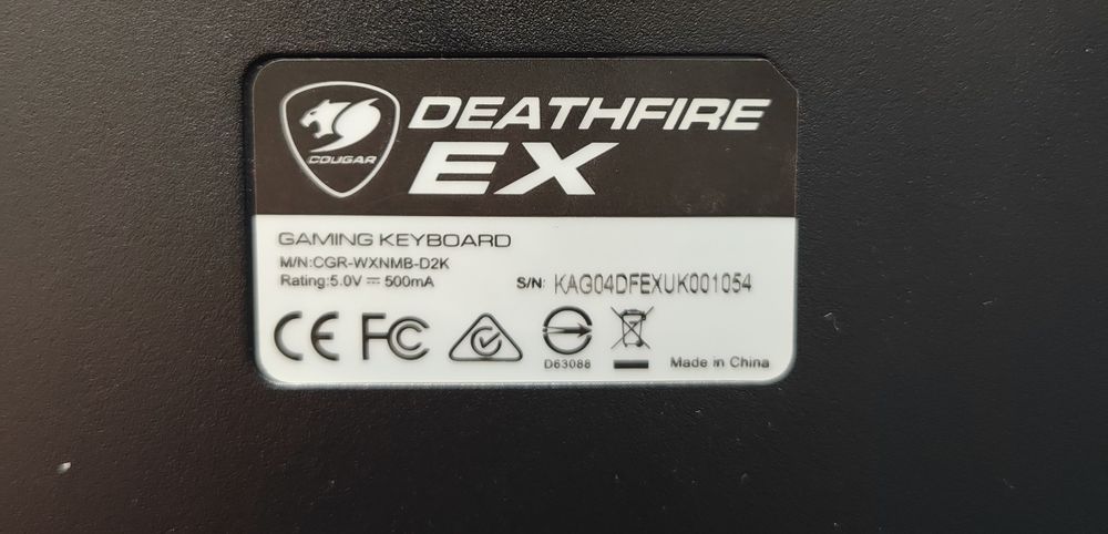 Клавиатура Deathfire EX. Като нова!