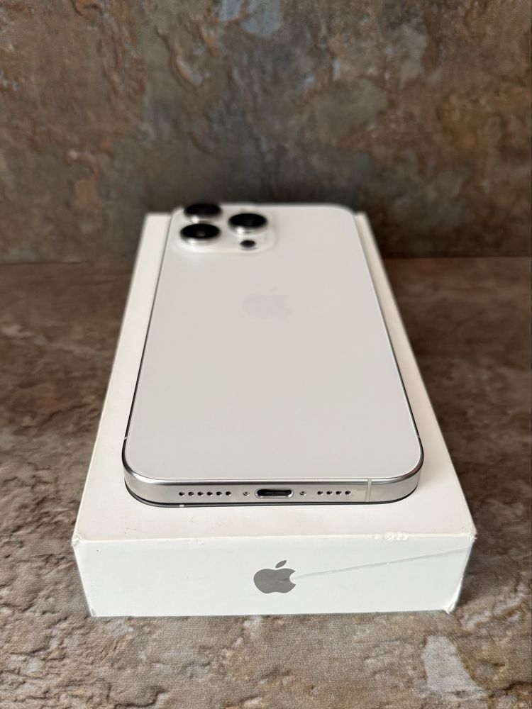 **ATS GSM**iPhone 15 Pro Max 256Gb White / Baterie92% / Garantie