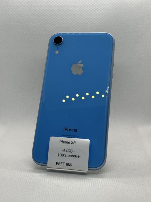 Magazin Vindem: Iphone XR, 64GB, 100% bateria