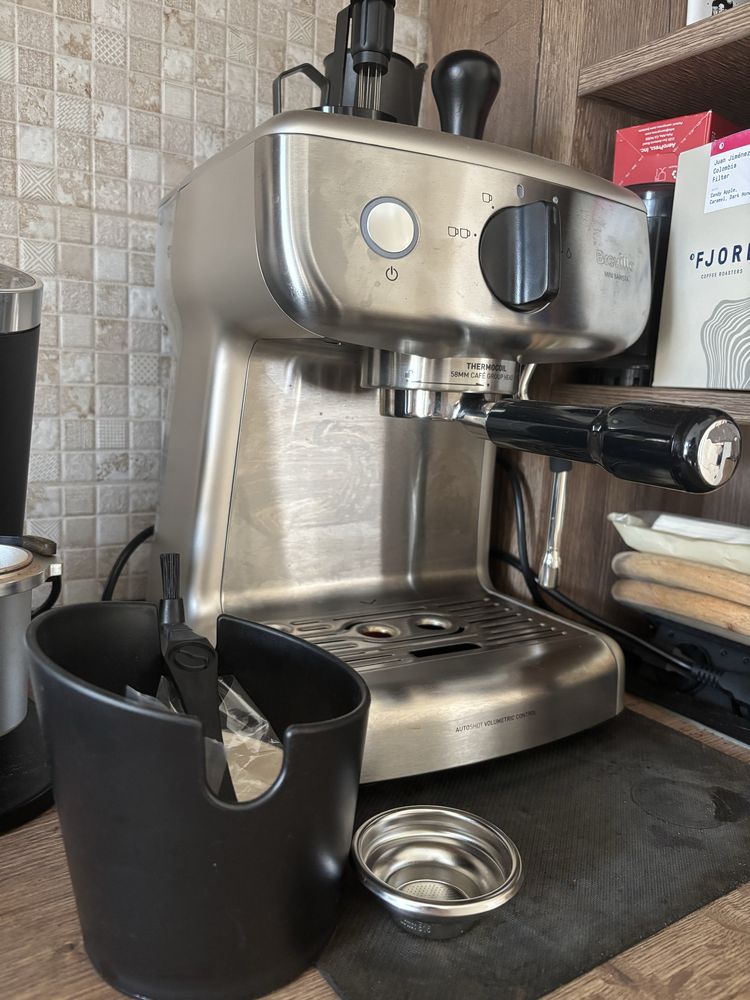 Breville barista mini + accesorii, aproape nou