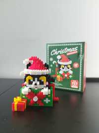 Конструктор от типа Lego - Коледно коте