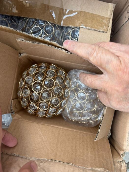 Новая люстра с 6 кружками