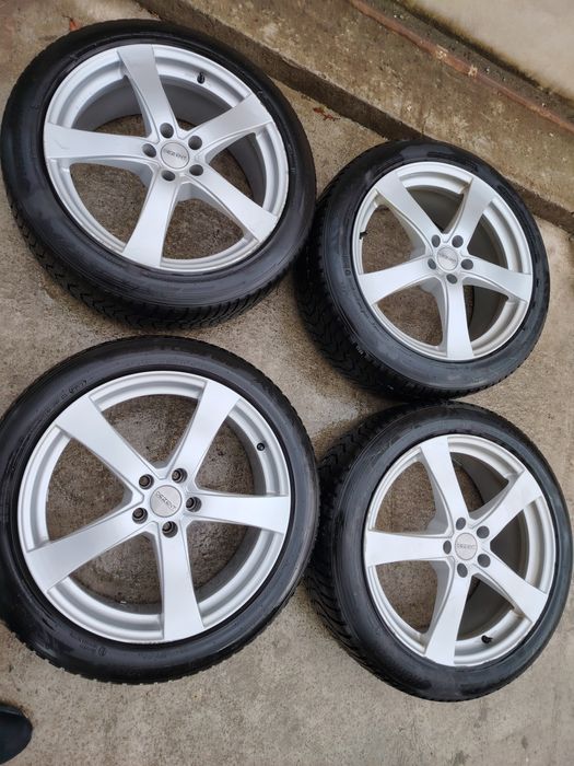 Jante DERZENT R19+cauciucuri de iarnă