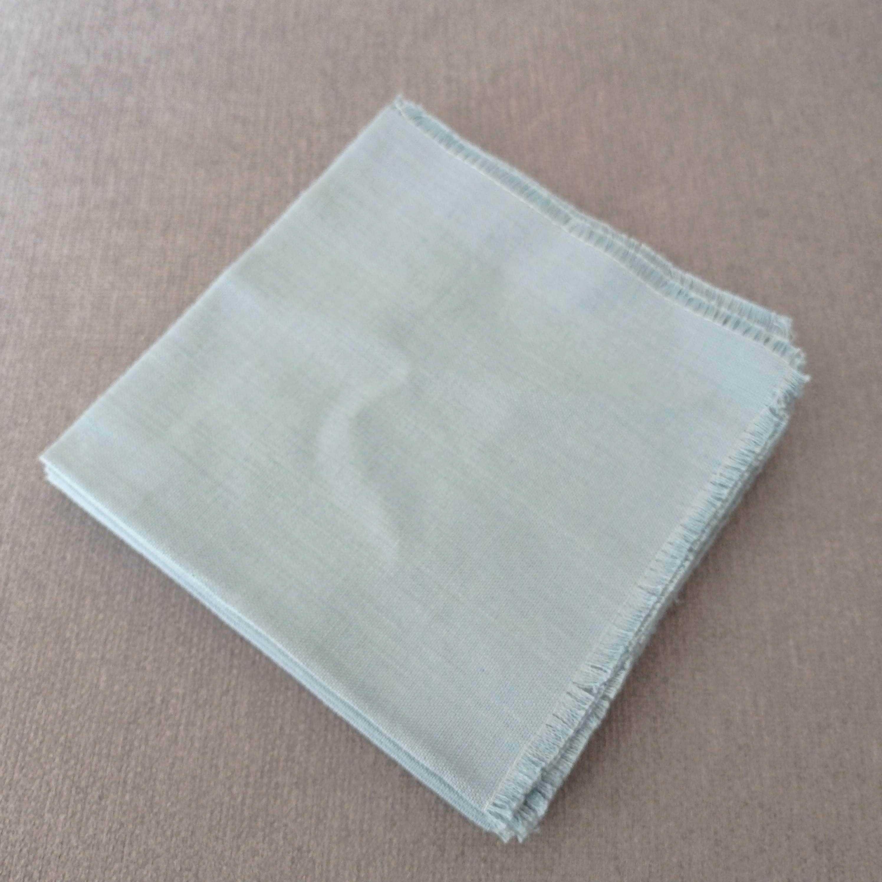 Текстилни салфетки нови сиво сини 38/38см - 6бр.
