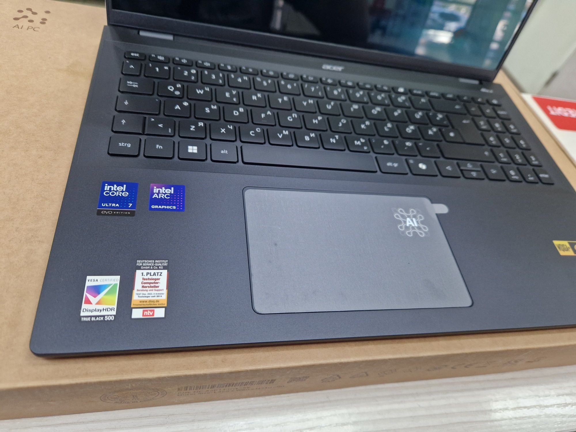 Новые Acer Swift (Core i7-15 поколения, OLED IPS)