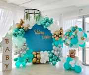 Decor Baloane Barbie Botez Aniversare Majorat Banchet