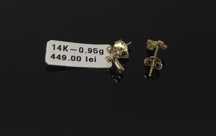 Cercei aur 14k 0.95gr