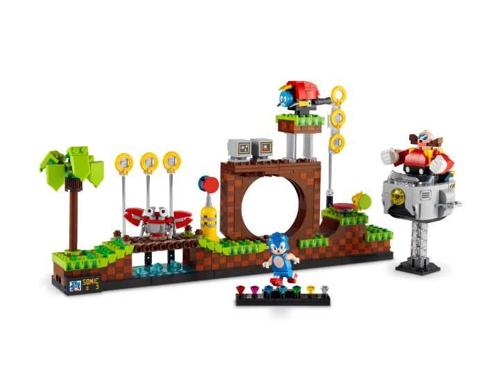 LEGO - Sonic the Hedgehog - Green Hill Zone 21331, 1125 части