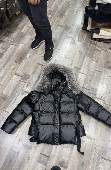 Geaca iarna cu blana naturala