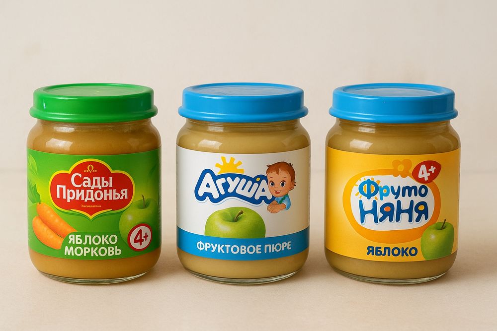 Баночки из под пюре