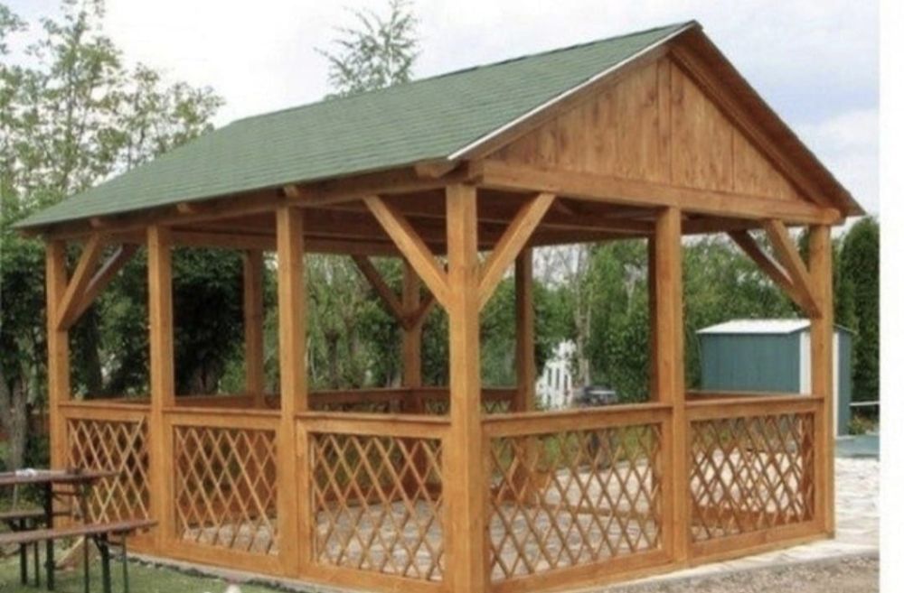 Vând foișoare terase pergole Magazii de depozitare