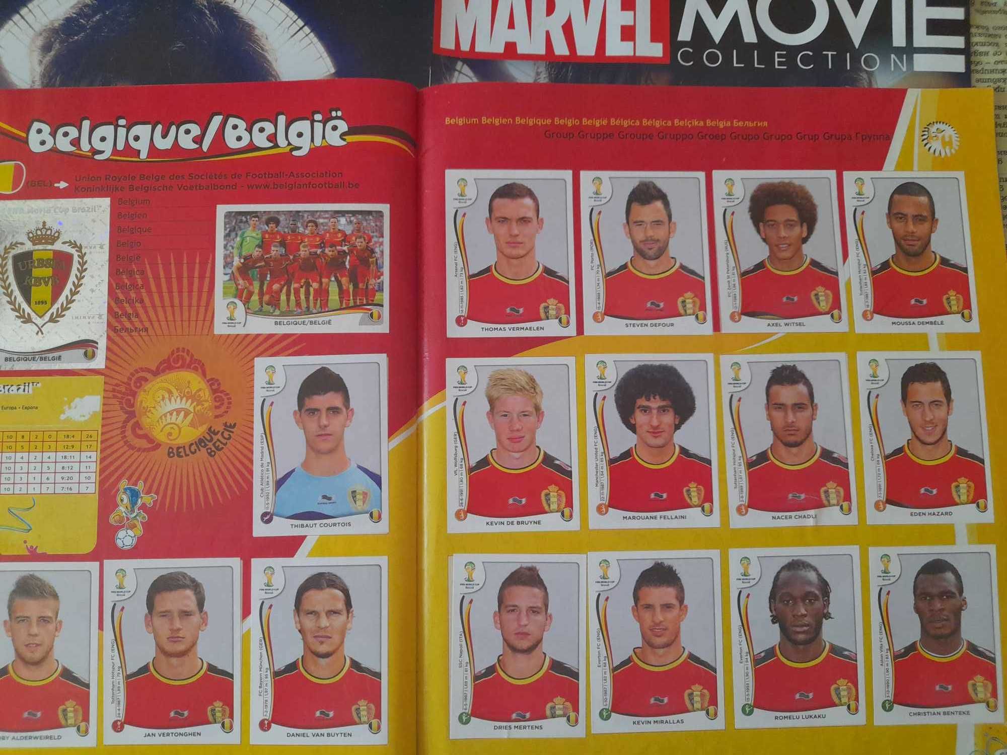 Спешно!!! Изцяло попълнен Албум Panini World Cup 2014 Brazil