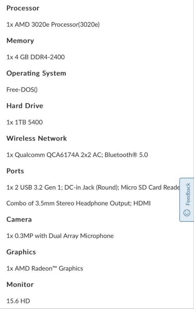 Латоп Lenovo 1TB