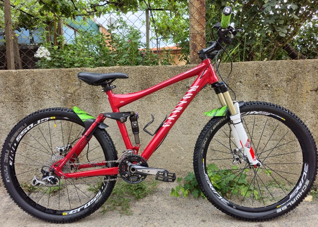Canyon Nerve 26 цола М размер. Като нов, Rockshox,  Fox.
