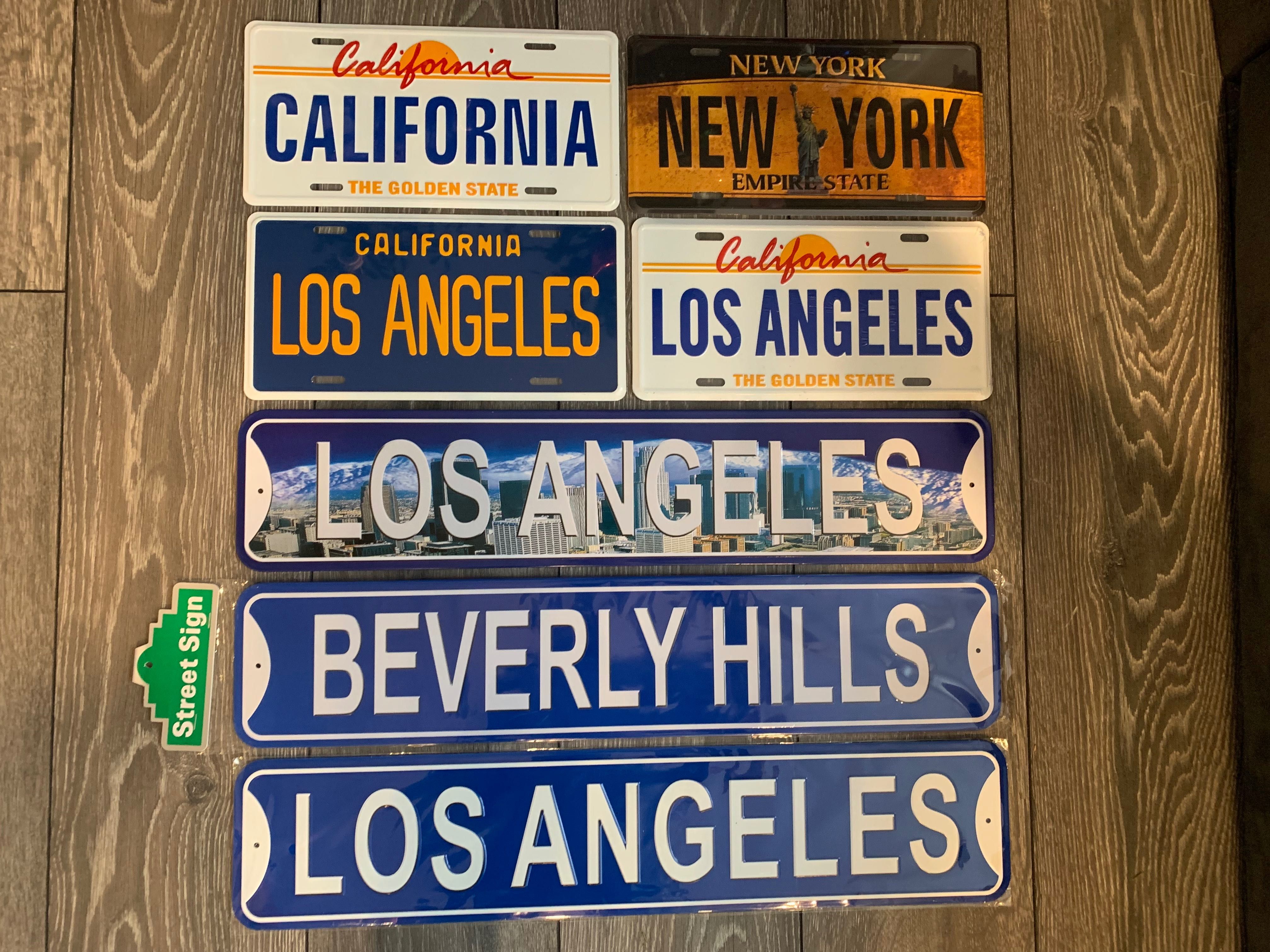 Табела Добре Дошли в Лас Вегас. Бевърли Хилс- Внос от САЩ