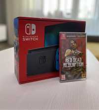 Consola Nitendo Switch + Joc Red Dead Redemption Noi/Sigilate