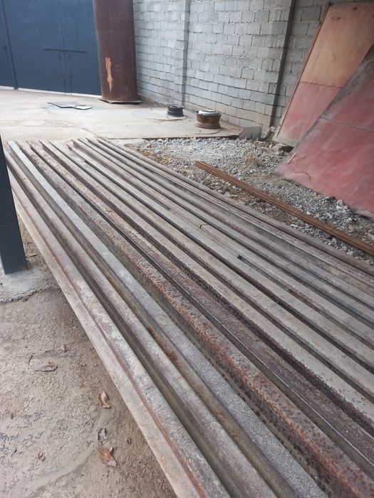 Продам рельсы б/у по 5 метров