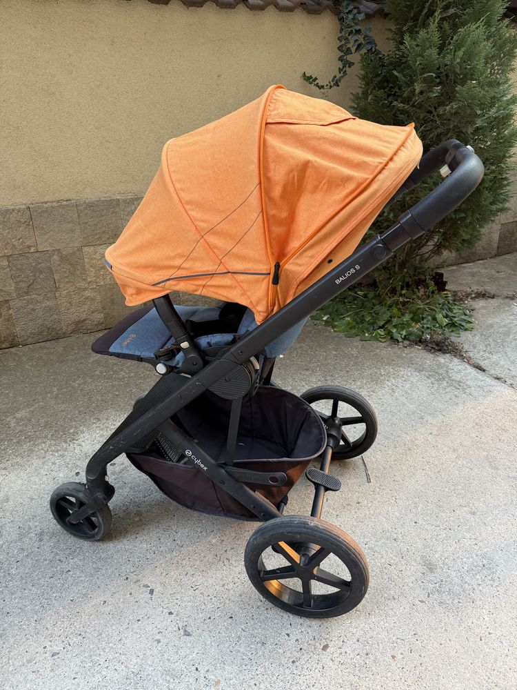 Бебешка количка 2в1 Cybex Balios S Tropical blue