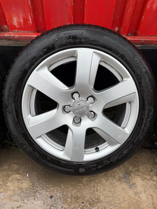 Jante cu anvelope iarna Audi A4, A5, A6