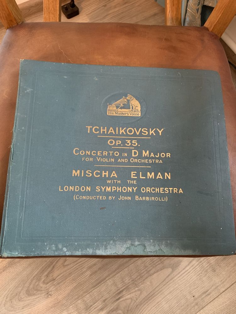 Album Gramofon Tchaikovsky OP.35 Concerto in D Major