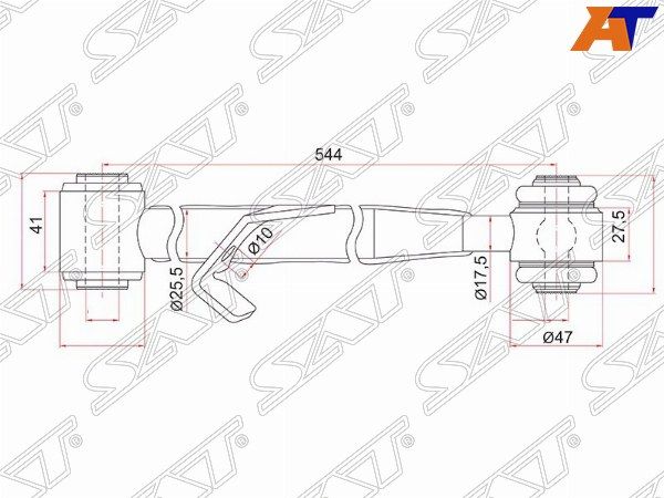 Рычаг подвески Toyota Rav 4