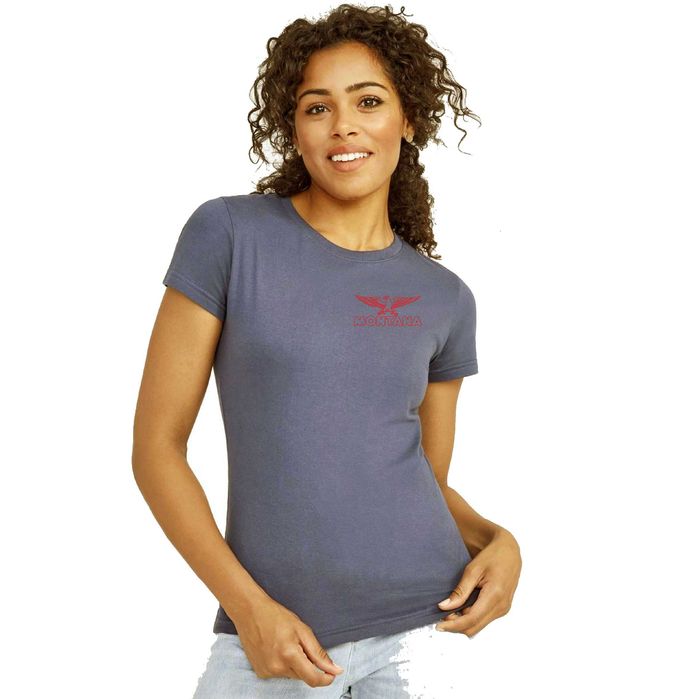 Приталенная женская футболка от германского бренда  "Montana 160"