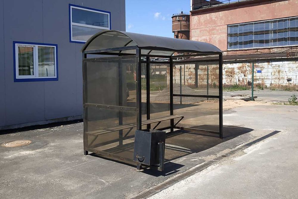 Перила, козырки, уличное освещение, курилки на заказ