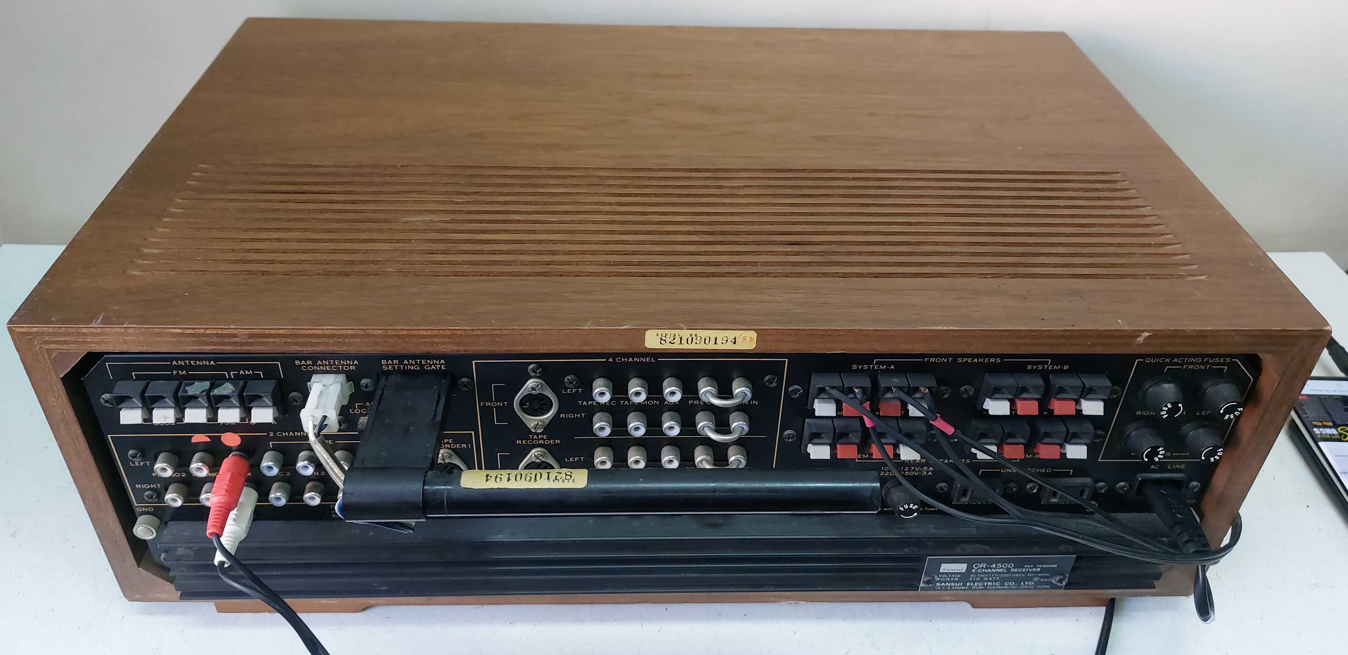 Sansui QR 4500 Quadro muzica vintage Japan