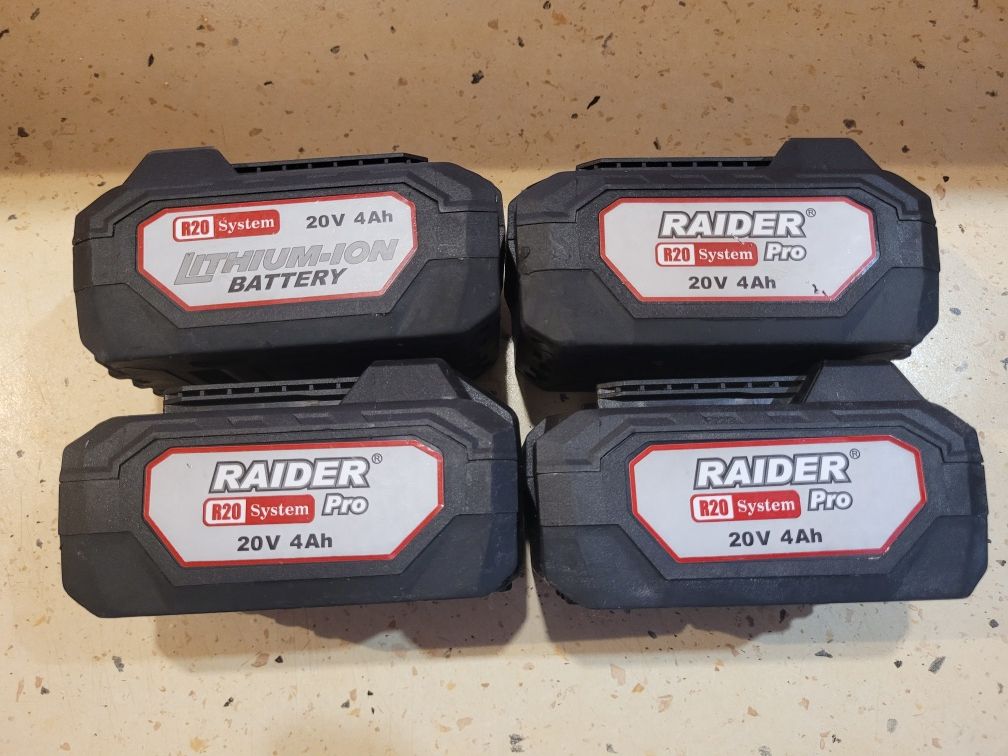 Батерия Raider PRO 20 волта 4 амперчаса