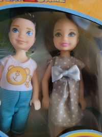 Куклы Мальчик и Девочка (высота около 15см)