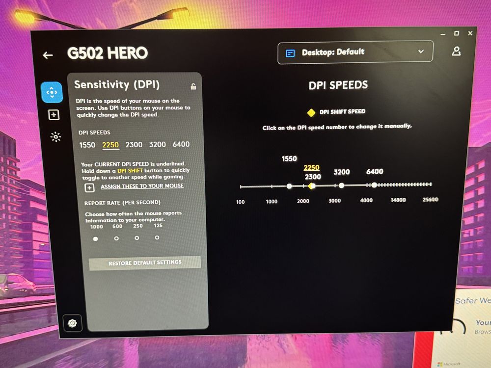 mouse gaming LOGITECH G502 HERO high Performance, 24.000 dpi